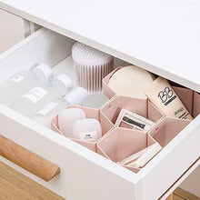 Load image into Gallery viewer, Poeland Drawer Divider Organizer 8pcs DIY Plastic Grid Honeycomb Drawer Divider