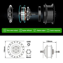 Load image into Gallery viewer, YOSE POWER 26'' E-bike Freewheel Conversion Kit 36V 350W Motor with E-Bike Battery 36V13Ah for E-bike Rear Wheel (26'' Freewheel Conversion Kit 36V 350W Motor)