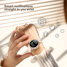 Load image into Gallery viewer, Smart Watch for Women, Full Touch Fitness Tracker Watch with Blood Oxygen, Blood Pressure, Heart Rate and Sleep Monitor, Message Notification, IP68 Waterproof Step Counter Watch for Android iphone