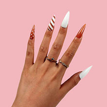 Load image into Gallery viewer, Makartt Acrylic Nail Kit, Press On Nails Set 240pcs Long Stiletto Nail Tips Gelly Tips Full Cover Nude 4pcs Nail Glues 1pcs Nail File False Nail Kit