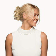 Load image into Gallery viewer, Stranded curly thick scrunchie hairpiece wrap around hair bobble