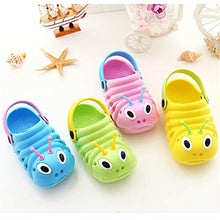 Load image into Gallery viewer, TMEOG Baby Sandals, Boys Girls Sandals Clogs Cute Caterpillar Slip On Lightweight Kid's Beach Slipper