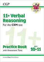 Load image into Gallery viewer, 11+ CEM Ages 10-11 Practice Book & Assessment Tests Bundle: Maths, Verbal and Non-Verbal Reasoning