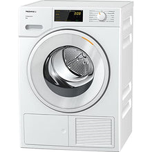Load image into Gallery viewer, Miele TSD263 WP 8 kg Tumble Dryer - Freestanding, Quiet Dryer with Heat Pump, Miele@Home Intelligent Laundry Care, A++ Rated Energy Efficiency, in Lotus White