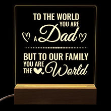 Load image into Gallery viewer, Gifts for Daddy, KAAYEE The Best Dad Gifts Desk Night Light, Dad Birthday Gifts Presents, Dad Gifts from Son and Daughter, Fathers Day Dad Gifts (to dad)