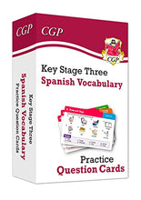 Load image into Gallery viewer, New KS3 Spanish: Vocabulary Practice Question Cards: perfect for catch-up and learning at home (CGP KS3 Languages)