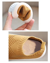 Load image into Gallery viewer, DEBAIJIA Baby First-Walking Shoes 1-4 Years Kid Shoes Toddler Infant Boys Girls Soft Canvas Breathable Sneakers Child Black 2 UK