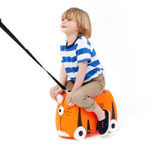 Load image into Gallery viewer, Trunki Children’s Ride-On Suitcase: Tipu Tiger (Orange)