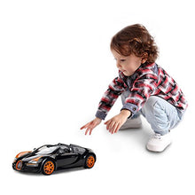 Load image into Gallery viewer, RASTAR RC Bugatti Veyron 16.4 Grand Sport Vitesse Model Racing Car, 1:14 Scale Remote Control Car Toy for Kids.