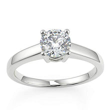Load image into Gallery viewer, 0.50ct White Gold Diamond Ring for Women - in a choice of ring settings (Page, P)