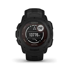 Load image into Gallery viewer, Garmin Instinct Solar Tactical, Solar-powered Rugged Outdoor Smartwatch with Tactical Features, Built-in Sports Apps and Health Monitoring, Black