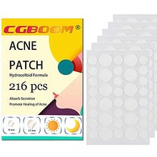 Load image into Gallery viewer, Acne Pimple Master Patches Spot & Blemish Treatment Stickers Invisible Hydrocolloid Patches (216P)