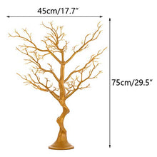 Load image into Gallery viewer, NUPTIO Gold Tree Easter Trees - 76cm Tall Fake Christmas Trees Indoor Ornament Display Manzanita Halloween Tree Outdoor Wedding Centerpieces for Tables Living Room Birthday Party Decorations