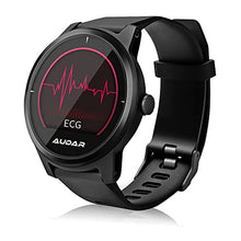 Load image into Gallery viewer, Smart Watch ECG Unisex – Audar E1 – Fitness Tracker with Heart Rate, Blood Pressure, Sleep Monitor, IP67 Waterproof, Large screen, Text & Call, Compatible with Android Iphone, for Men & Women - Black