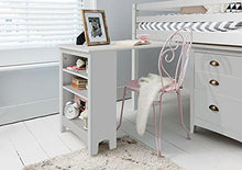 Load image into Gallery viewer, DbHFgjMN BED FRAMES Mid Sleeper Bed,Cabin Bed Midsleeper with Chest of Drawers, Cabinet, Desk Kids house bed for kids