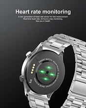 Load image into Gallery viewer, LIGE Smart Watch for Men, 1.3" HD DIY Full Touch Screen IP67 Waterproof Fitness Tracker Watches with Heart Rate Sleep Monitor Pedometer Activity Tracker for Android iOS (Silver)