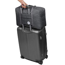 Load image into Gallery viewer, WANDF Foldable Travel Duffel Bag Luggage Sports Gym Water Resistant Nylon