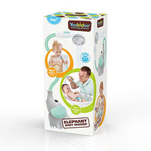 Load image into Gallery viewer, Yookidoo Elephant Baby Bath Shower Head - Gentle Water Pump and Trunk Spout Rinser - Bathtub Toy for Newborn Babies in Tub Or Sink (Turquoise)