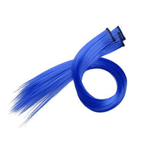 Load image into Gallery viewer, 22 PCS colored hair extensions in 11 colors, highlighting girls with 22-inch straight hair, fashionable hair accessories (including 11 colors)