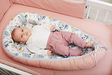 Load image into Gallery viewer, Peti Bebe Baby 6in1 Set - Baby Nest + Baby Bedding + Bed Pillow + Travel Antishake Pillow + Swaddle Blanket + Feeding Pillow Handmade 100% Cotton