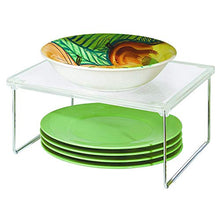 Load image into Gallery viewer, iDesign 70030EU Pantry Unit, Shelf Made of Durable Plastic and Metal, Practical Storage Organiser for Food, Kitchen Accessories and Utensils, Clear/Silver, 30.5cm x 25.4cm x 15.2cm