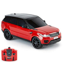 Load image into Gallery viewer, CMJ RC CarsTM Range Rover Sport Official Licensed Remote Control Car 1:24 with Working LED Lights, Radio Controlled Supercar (Range Rover Sport Red)