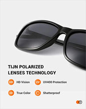 Load image into Gallery viewer, TIJN Polarised Sunglasses for Women Men Retro Rectangle Sun Glasses UV Protection for Driving Fishing Cycling Glasses
