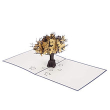 Load image into Gallery viewer, 50th Wedding Anniversary Pop Up Card - Golden Wedding Anniversary Card, Handmade Cards by Cardology