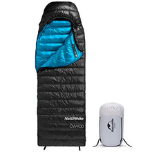 Load image into Gallery viewer, Naturehike Lightweight Down Sleeping Bags for Adults 750 Fill Power 4 Season,2.0lbs Ultralight Compact Portable,Waterproof, Camping, Hiking, Backpacking With Compression Bag
