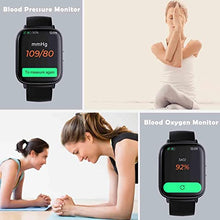 Load image into Gallery viewer, Smart Watch for Women Men, Health Watch with Body Thermometer/Heart Rate/Sleep Monitor/Blood Pressure/Blood Oxygen/Step Counter, Sports Waterproof Fitness Activity Tracker Smartwatch for iOS Android