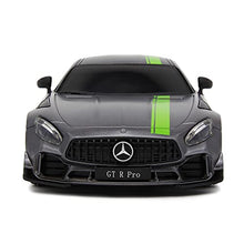 Load image into Gallery viewer, New CMJ RC Cars Mercedes GT Pro AMG Remote control Radio Car 1:24 Officially Licensed 1:24 Scale Working Lights 2.4Ghz (Grey)