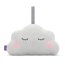 Load image into Gallery viewer, SnüzCloud Baby Sleep Aid with 4 Soothing Sounds and 2 Gentle Light Options – Soft Plush Feel – Portable & Stylish