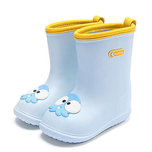Load image into Gallery viewer, Nasogetch Kids Wellies Boys Girls Wellington Boots Rain Boots Lightweight Waterproof Blue 150 UK5.5/6