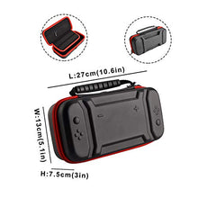 Load image into Gallery viewer, Accessories Kit for Nintendo Switch and Nintendo Switch OLED, Accessories Bundle Wheel Grip Caps Carrying Case Screen Protector Controller