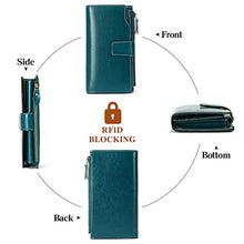 Load image into Gallery viewer, SENDEFN Ladies Purse,Large Capacity Genuine Leather Women's Wallet