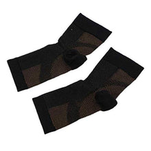 Load image into Gallery viewer, Casiz Dr Sock Soothers Socks, Plantar Fasciitis Foot Care Compression Socks Sleeve with Arch & Ankle Support Unisex - Night Splint Pain Relief L-XL 24cm 1Pair