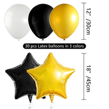 Load image into Gallery viewer, MIAHART 2022 Graduation Party Decoration 2022 XXL Set,2022 Giant Foil Balloons, Black Gold and White Balloon Kit Foil Balloon Decorations for Graduation Theme Party Supplies