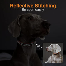 Load image into Gallery viewer, MASBRILL Adjustable Dog Collar, Reflective Nylon Dog Collar with Soft Neoprene Padded, Breathable Pet Collar for Puppy Small Medium Large Dogs, Lightweight Comfortable Dog Collars.Orange, L