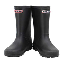 Load image into Gallery viewer, Zorax - UK2 Adult - EU33 - Black Girls Boys Waterproof Non-Slip Kids Motorbike Rain Boots Kids Rain Shoes Wellies Unisex Children Wellington Boots