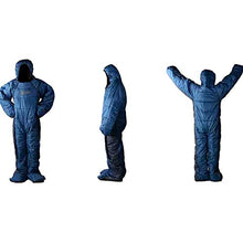 Load image into Gallery viewer, YLWJ Sleeping Bag with Arms and Legs Sleeping Bag Wearable Lightweight Waterproof Warm & Cold Weather - 5℃/5℃ for Adults & Kids,Backpacking,Hiking,Outdoor and Indoor