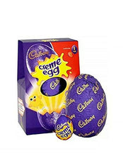 Load image into Gallery viewer, Cadbury 5 Medium Chocolate Easter Egg Bundle - Creme Egg Buttons Mini Caramel Freddo
