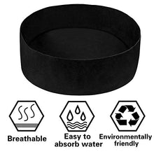 Load image into Gallery viewer, Soyizom Raised Garden Grow Bag Pots Bed, Fabric Raised Planting Bag,Round Garden Planting Box Breathable Container at Outdoor indoor for Herb Flower Vegetable Plants.(Black,15 Gallon)