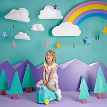 Load image into Gallery viewer, Trunki Children’s Ride-On Suitcase & Kid's Hand Luggage: Una Unicorn (Teal)