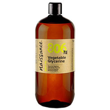 Load image into Gallery viewer, Naissance Vegetable Glycerine (Glycerol) Liquid (no. 806) 1 Litre - 100% Pure & Natural, Premium EP / BP / USP Pharmaceutical & Food Grade, Vegan, No GMO, Natural Humectant, Fragrance Free