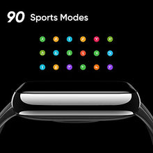 Load image into Gallery viewer, DIZO 1.75" Smart Watch GPS, Fitness Tracker with Blood Oxygen, 90 Sports Modes, 100+ Watch Faces, Heart Rate Sleep Monitor, IP68 Waterproof, Activity Tracker for Men Women (Black)