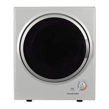 Load image into Gallery viewer, Russell Hobbs RH3VTD800S Silver 2.5kg Compact Mini Vented Tumble Dryer, Portable, Freestanding Table top Dryer with 3 Heat Settings small