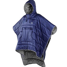 Load image into Gallery viewer, Adult Wearable Sleeping Bag - Hoodie Blanket, Honcho Poncho Warm Cover Coat, for Cold Weather Outdoors, Home or Office Use