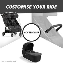 Load image into Gallery viewer, Baby Jogger City Tour 2 Double Travel Pushchair | Lightweight, Foldable & Portable Double Buggy | Pitch Black