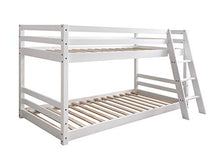 Load image into Gallery viewer, Noa and Nani - Hilda Cabin Bed with Bunk Underbed - (White)