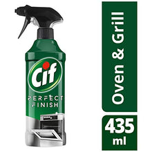 Load image into Gallery viewer, Cif Perfect Finish Oven and Grill 100% Grease Removal Specialist Cleaner Spray for Everyday Cleaning, 435ml